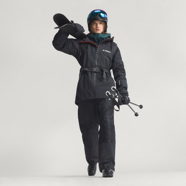 Zwart Terrex Xperior Hybride PRIMEKNIT CLIMAPROOF+ Broek met Borststuk