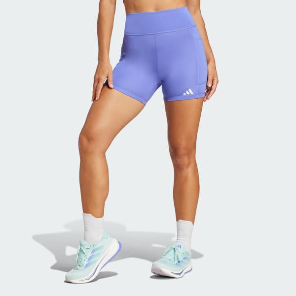 Blue Own the Run Short Leggings