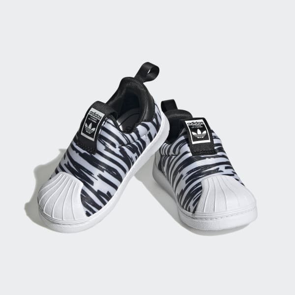 Black Superstar 360 Shoes