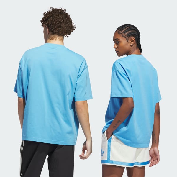 Azul Playera Basketball Classic (Unisex)