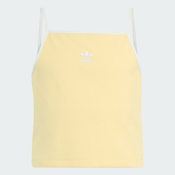 Naranja CAMISETA SIN MANGAS ENTALLADA DE CANALÉ MINI