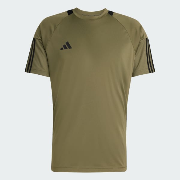 Green Sereno AEROREADY 3-Stripes Tee