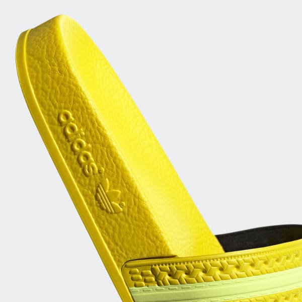 adidas adilette semi frozen yellow