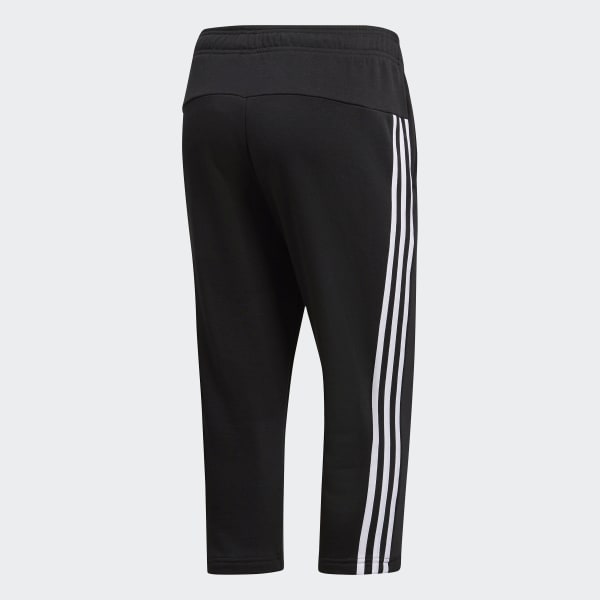 Pantalon 34 Essentials 3 Stripes Noir Adidas Adidas France