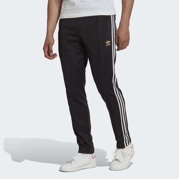 Adidas beckenbauer pants white hot sale