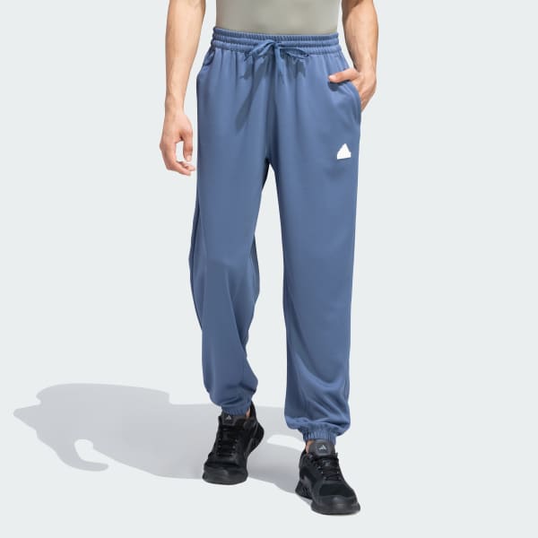 Blue Loose Fit AEROREADY Track Pants
