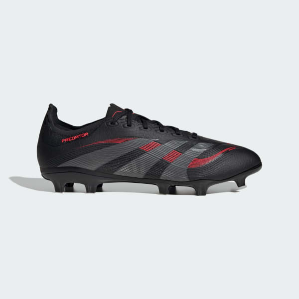 Black Predator League Firm/Multi-Ground Boots