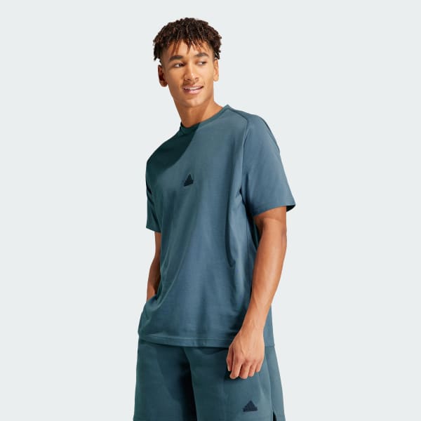 Polo Z.N.E. Plomo adidas adidas Peru