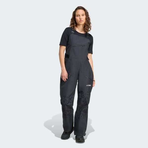 Noir Pantalon à bretelles hybride Terrex Xperior PRIMEKNIT CLIMAPROOF+