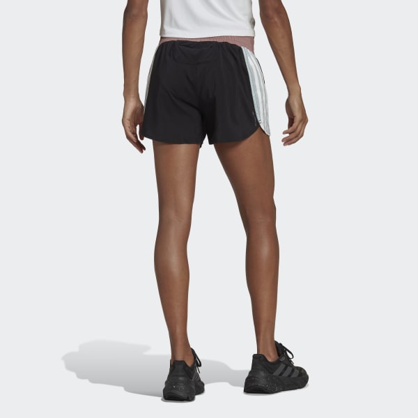 Negro Shorts de Running Hyperglam BVS38