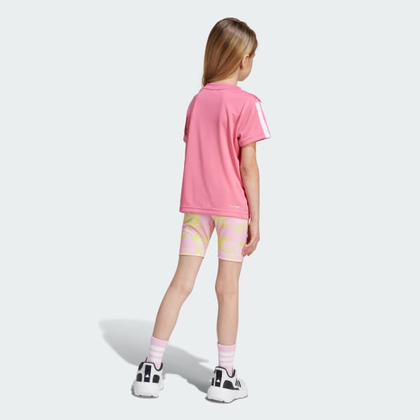 Pink Train Essentials Flower Print Set Kids
