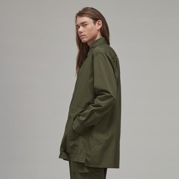 Sort Y-3 Classic Ripstop skjortejakke