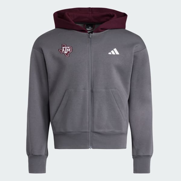 ATM Aggies スウェットシャツ グレー Men's Gray Texas A&M Aggies Big Cotton Quarter-Zip Pullover Sweatshirt