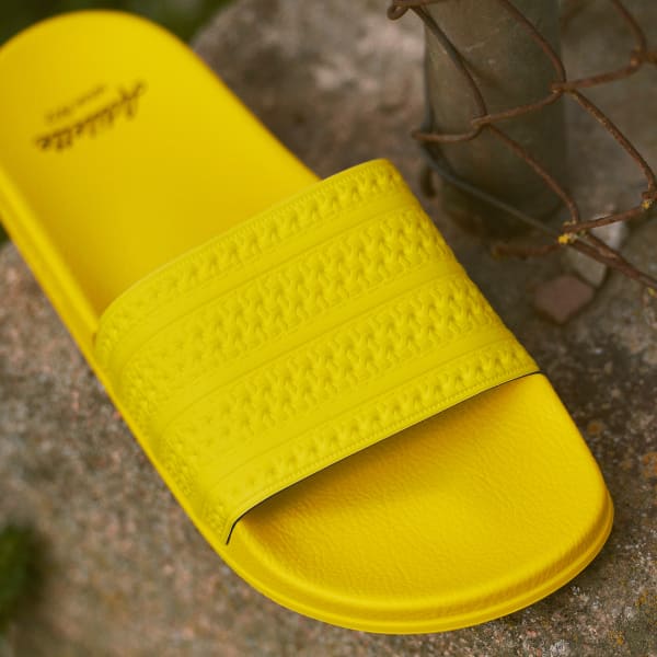 adidas Adilette Slides - Yellow | Unisex Swim | adidas US
