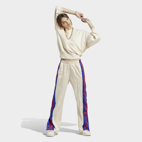 Beige Satin Adibreak Pants