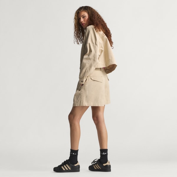 Beige CANVAS SPORTJACK