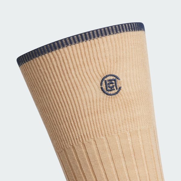 Brown CLOT SOCKS BY EDISON CHEN