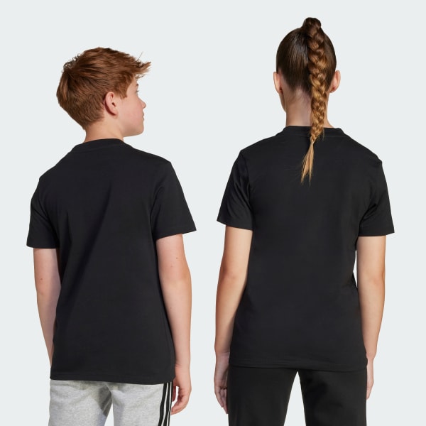 Negro Playera Essentials Infantil