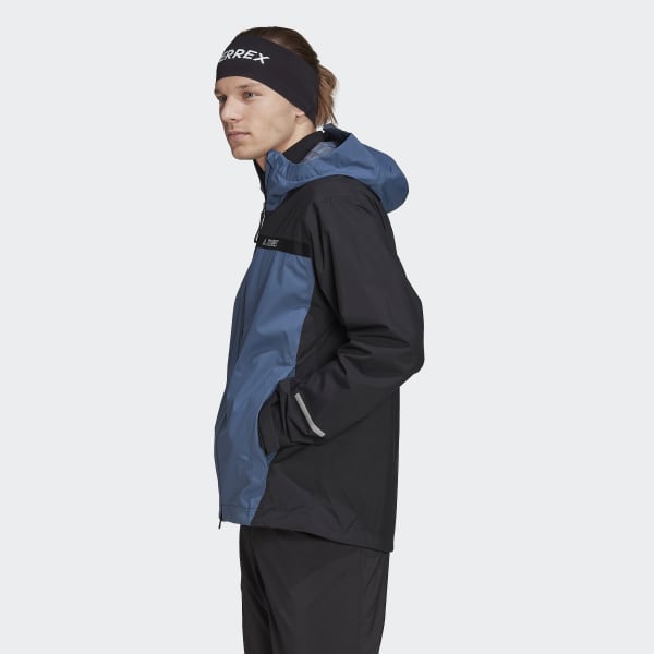 adidas TERREX Multi RAIN.RDY 2,5-Layer Regenjacke - Blau | adidas ...