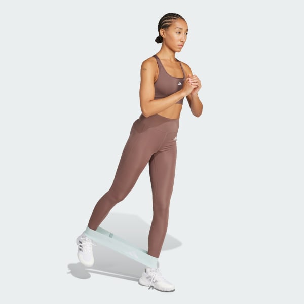 Brun Optimé Essentials Stash Pocket Full-Length Tights