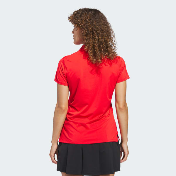 Rouge Polo uni manches courtes Ultimate365