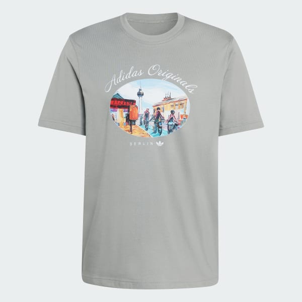 groen BERLINPAINT T-SHIRT