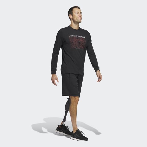 adidas Sportswear City Escape t-shirt in black