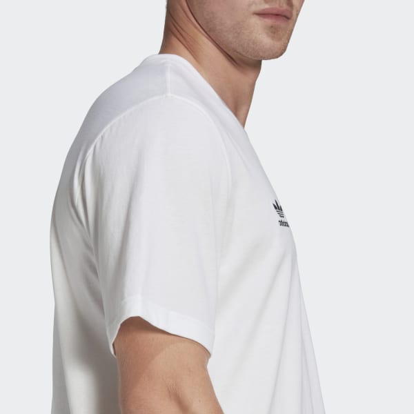 Blanc Real Madrid Essentials Trefoil T-Shirt BUN71
