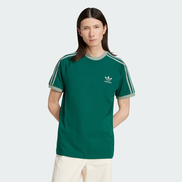 Vert T-shirt 3 bandes Adicolor Classics