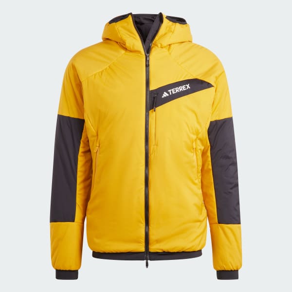 Adidas hip clearance jacket yellow