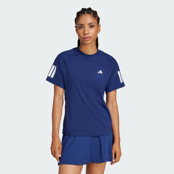 Azul Camiseta Club Três Listras Tênis Climacool