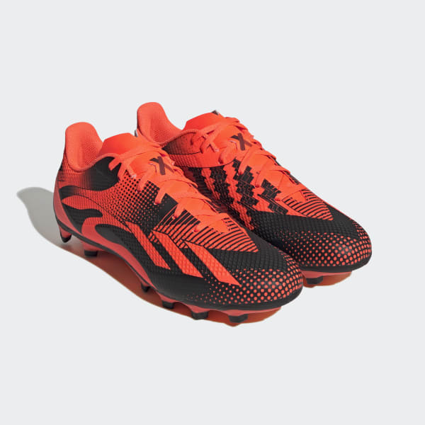 adidas X Speedportal Messi.4 Flexible Ground Boots Orange adidas New Zealand