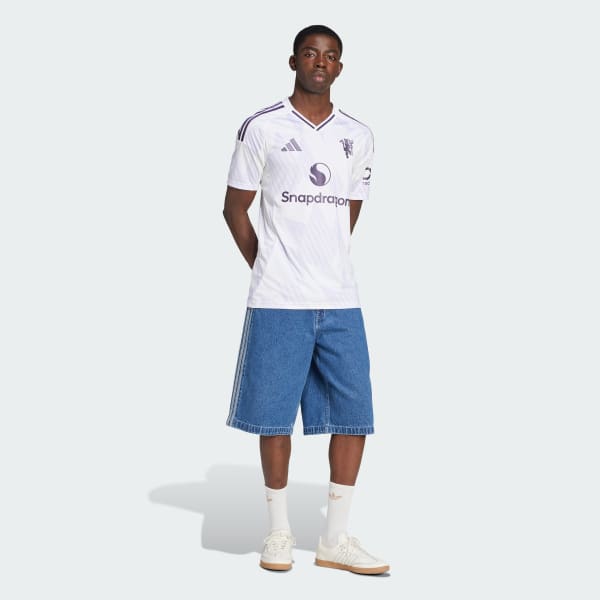 Branco Camisola Alternativa 25/26 do Manchester United FC