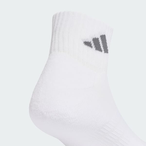 Blanco MEDIAS SOQUETES SPORTSWEAR CON AMORTIGUACIÓN, PAQUETE DE 3 PARES