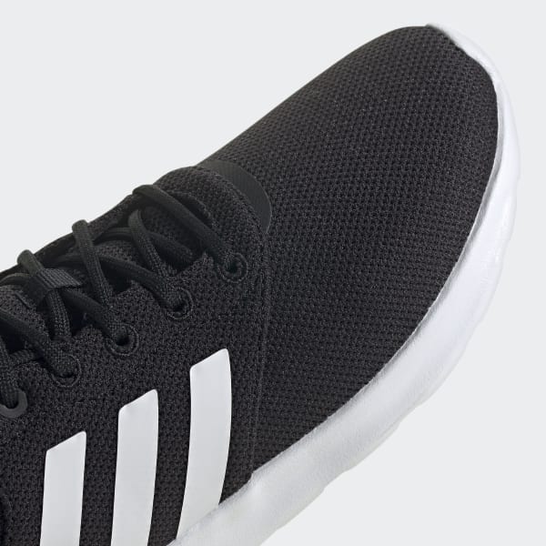 Adidas cloudfoam qt racer black and white clearance