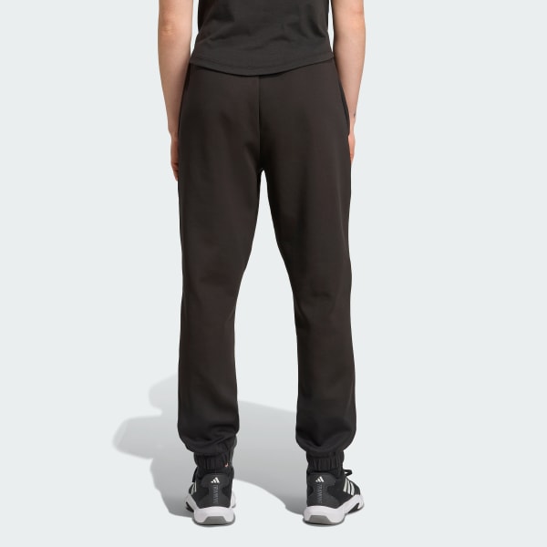 Black Yoga Essentials Pant With Cuffs