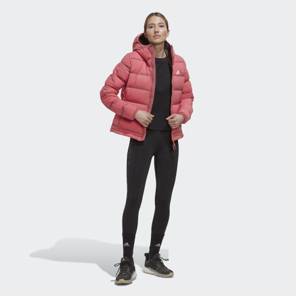 cervená Bunda Helionic Soft Hooded Down