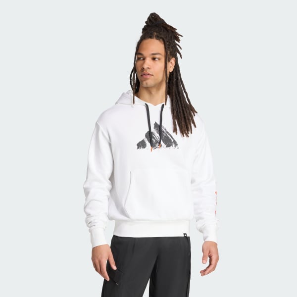 Blanco Buzo con capucha estampado Terrex Snow Adventure