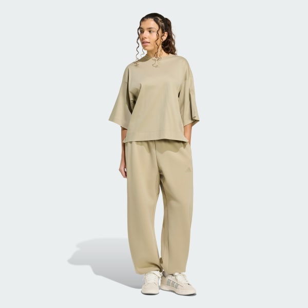 Brown Soft Lux Loose Pant