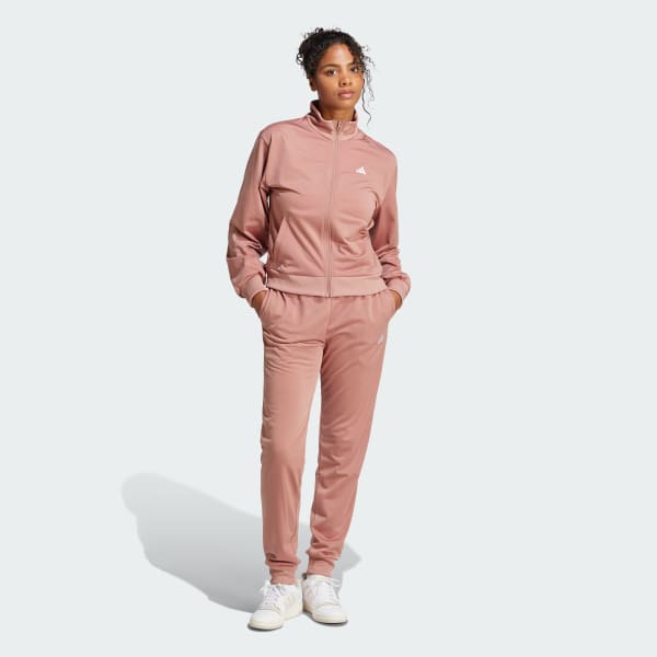 adidas Essentials Feel Cozy Track Suit Pink adidas Deutschland