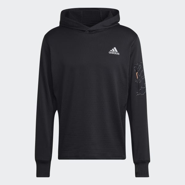 Nero Felpa con cappuccio adidas Flooce X-City
