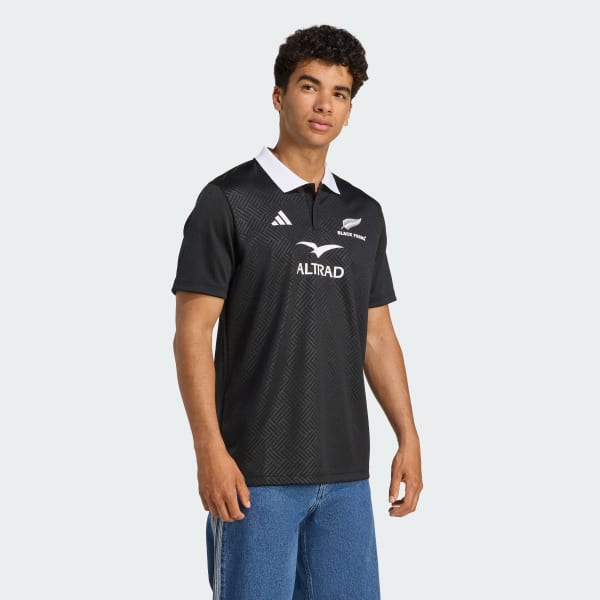 Noir Black Ferns Supporter Polo Shirt
