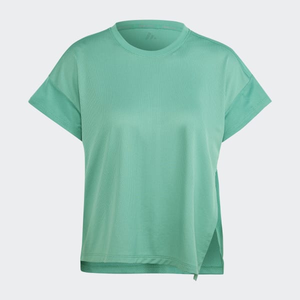 Gronn HIIT AEROREADY Quickburn Training T-skjorte