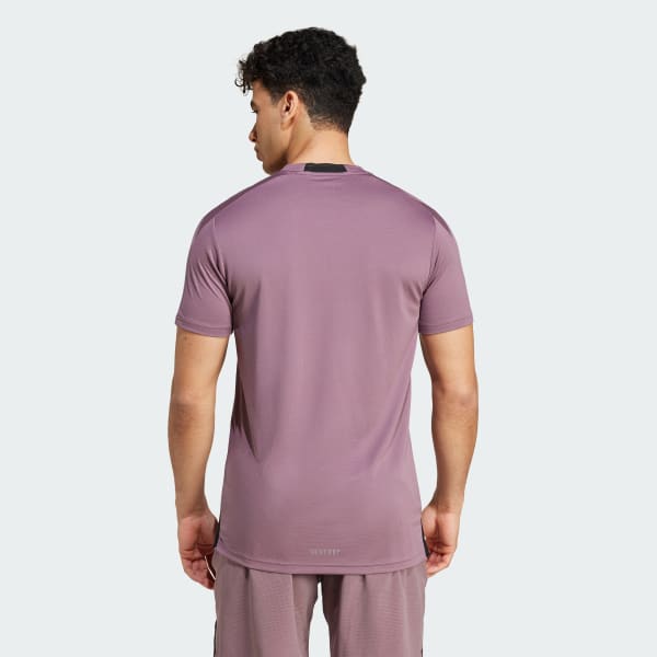Violeta Playera Designed For Training HEAT.RDY HIIT