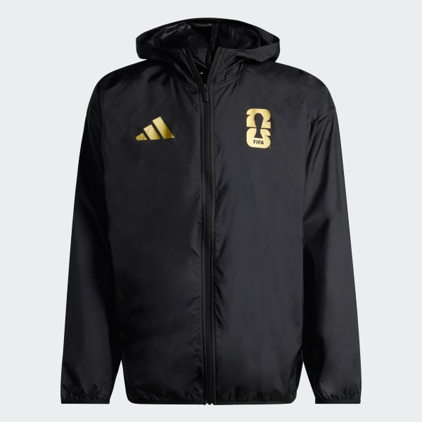 Black FIFA World Cup 26™ Official Emblem Windbreaker