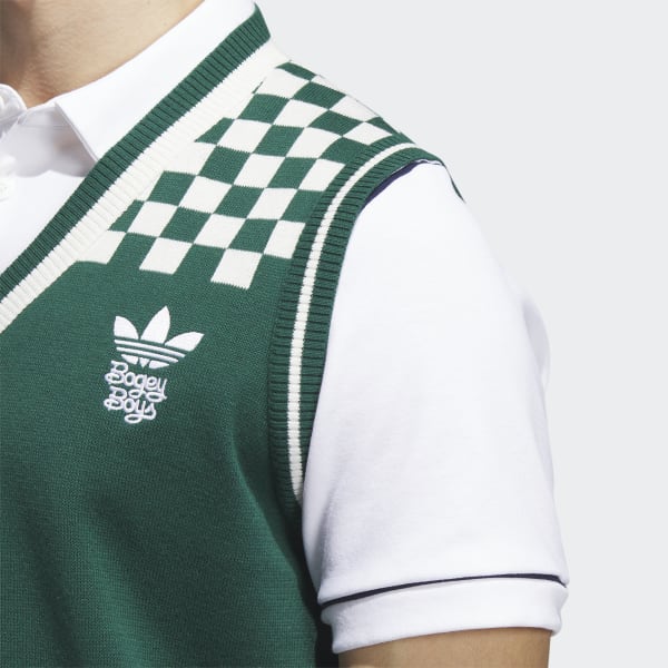 adidas Bogey Boys Golf Vest Green adidas Vietnam