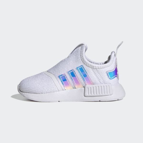 White NMD 360 Shoes LWD49
