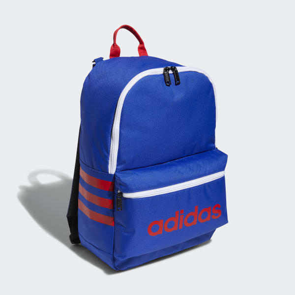 adidas Classic 3-Stripes Backpack - Blue | EX6542 | adidas US