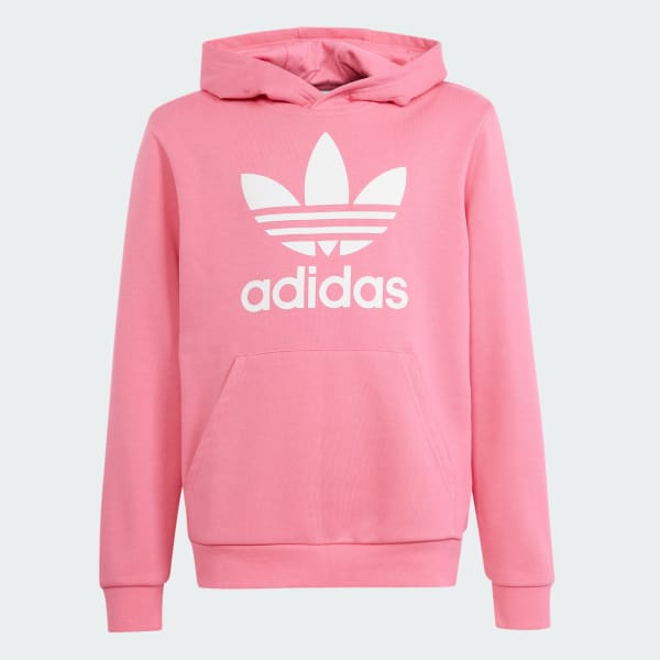 Rosado Polerón con capucha Trifolio (UNISEX)