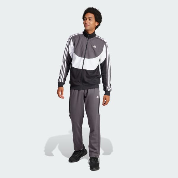 Adidas originals best sale trainingspak zwart
